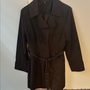 Sophisticated Black Trench Coat for Women